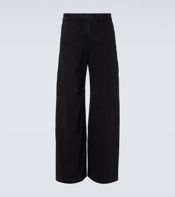 High-rise wide-leg jeans | Entire Studios