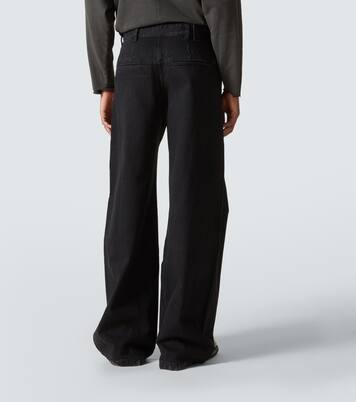High-rise wide-leg jeans | Entire Studios