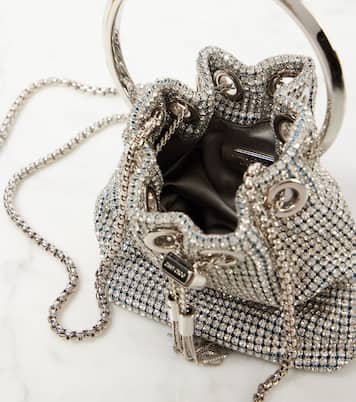 Secchiello Bon Bon Micro con cristalli | Jimmy Choo