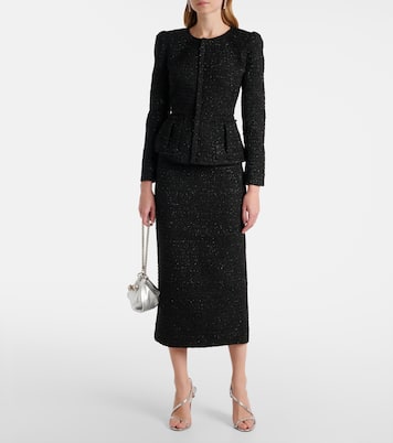 Bleistiftrock aus Bouclé | Roland Mouret