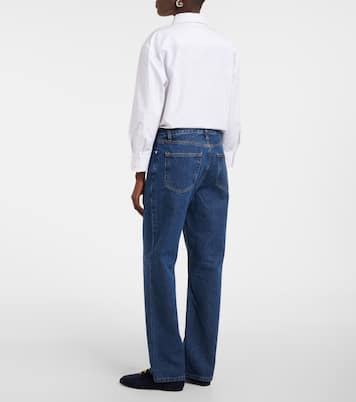 Jean droit Le Jane Ankle à taille haute | Frame