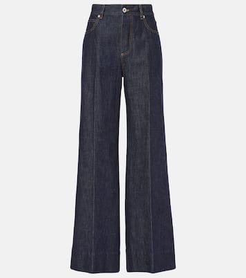 High-rise wide-leg jeans | Bottega Veneta