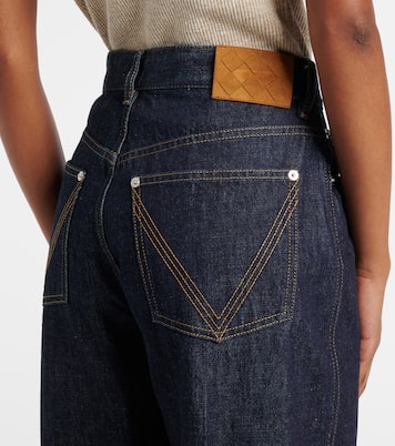 High-rise wide-leg jeans | Bottega Veneta