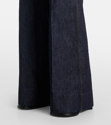 High-rise wide-leg jeans | Bottega Veneta