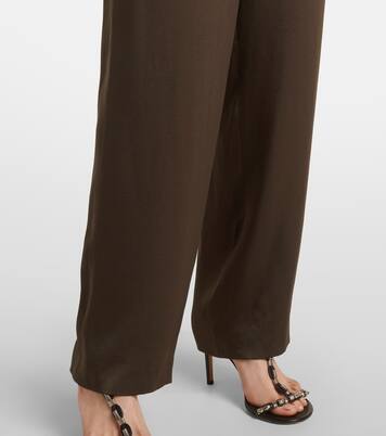 Weite Hose Kendry aus Satin | Isabel Marant
