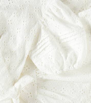 Chantal broderie anglaise cotton dress | Poupette St Barth Kids