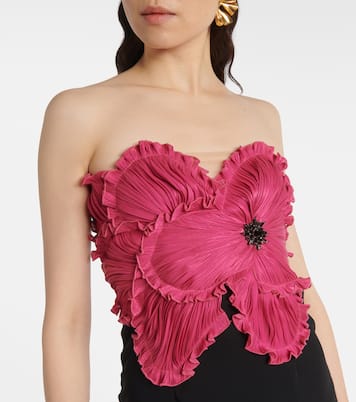 Bustier-Kleid Callula mit Kristallen | Costarellos