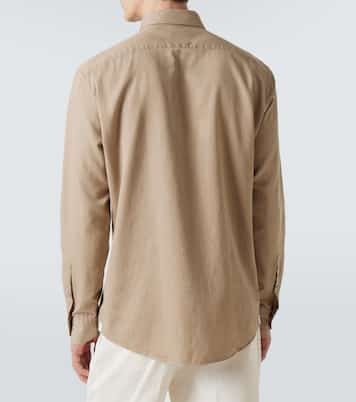 Jeanshemd aus Baumwolle und Wolle | Zegna