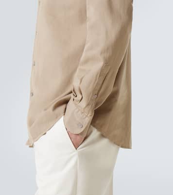 Jeanshemd aus Baumwolle und Wolle | Zegna