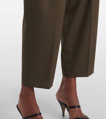 Pantalones rectos Emmett de lana virgen | Altuzarra