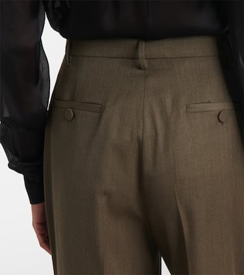 Pantalones rectos Emmett de lana virgen | Altuzarra