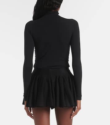 Godet pleated shorts | Alaïa