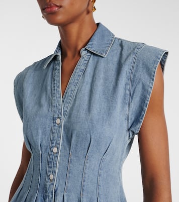 Abito midi di jeans Ruben | Veronica Beard