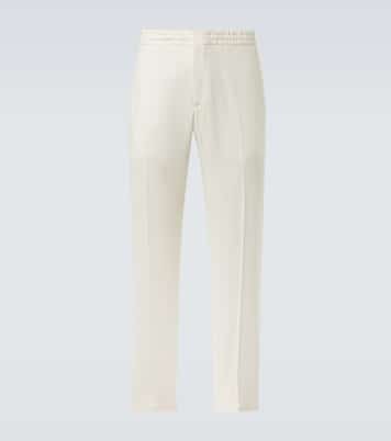 Pantalones rectos de lino | Zegna