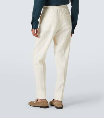 Pantalones rectos de lino | Zegna