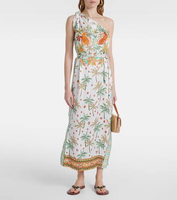 One-Shoulder-Kaftan Isabelle | Poupette St Barth