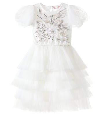 Abito White Orchid in tulle | Tutu Du Monde