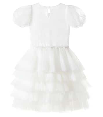 Abito White Orchid in tulle | Tutu Du Monde