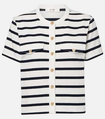Striped cotton top | Frame