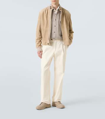 Suede blouson | Zegna