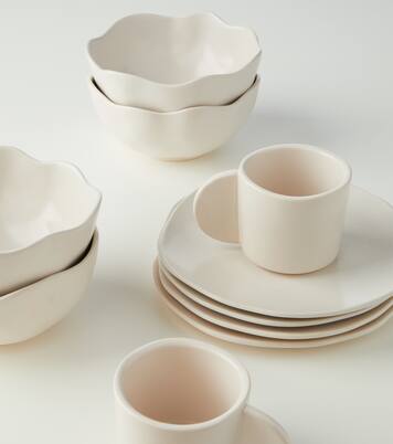 Native set of 4 stoneware cups, bowls, and plates | 101 Copenhagen