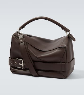 Tote Bag Puzzle Biker Large aus Leder | Loewe