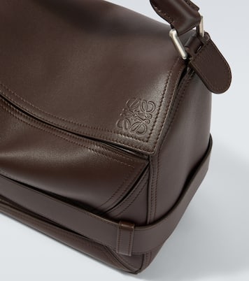 Tote Bag Puzzle Biker Large aus Leder | Loewe