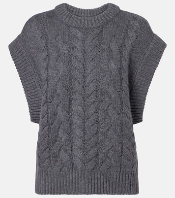 Pull sans manches Hayley en cachemire | Lisa Yang