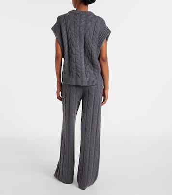 Pull sans manches Hayley en cachemire | Lisa Yang