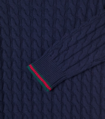 Pullover Web Stripe aus Wolle | Gucci Kids