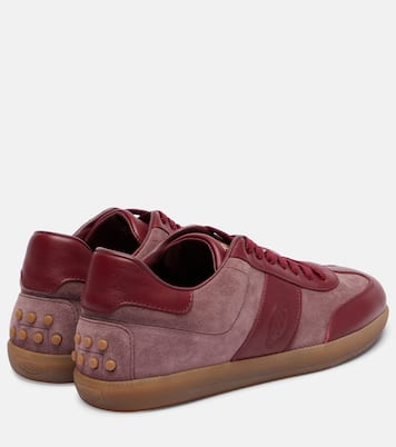 Tabs leather and suede sneakers | Tod's