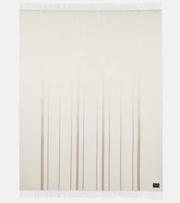 Dégradé striped cashmere throw | Loro Piana