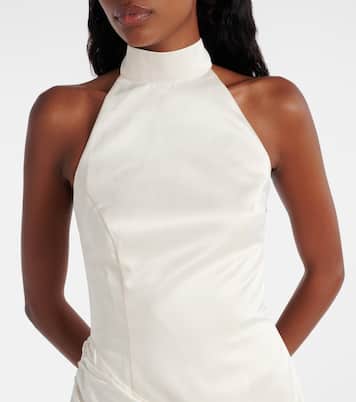 Robe en satin | Rotate