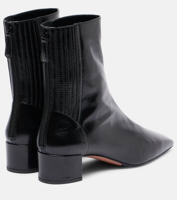 Saint Honore 35 nappa ankle boots | Aquazzura