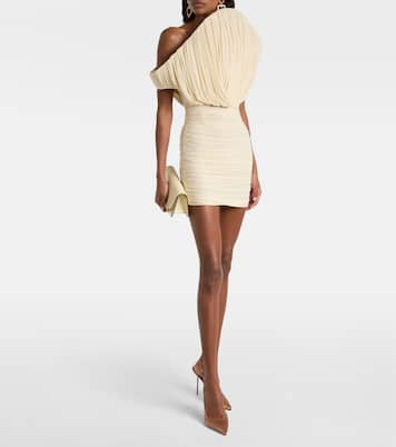 Lidia 105 satin slingback pumps | Paris Texas