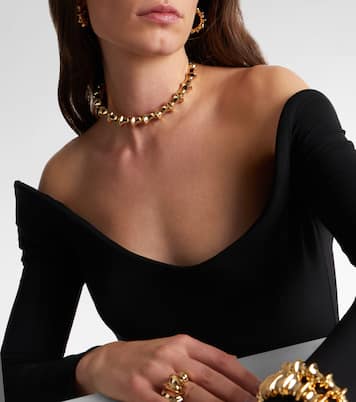 Murphy gold-plated choker | Jennifer Fisher