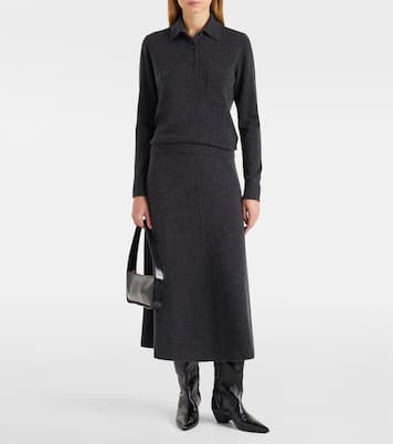 羊毛与羊绒polo衫式毛衣 | Jardin des Orangers