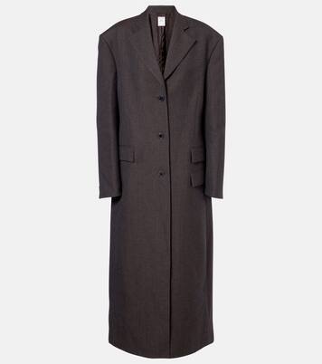 Brooke striped wool coat | Calvin Klein Collection