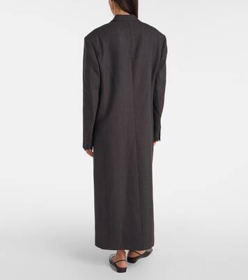 Brooke striped wool coat | Calvin Klein Collection