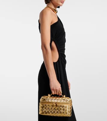 Bang Bang metallic leather vanity bag | Bottega Veneta