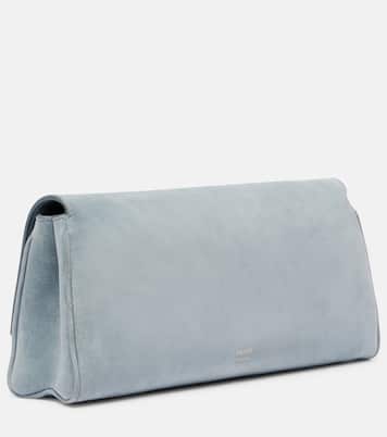 Clutch Audrey aus Veloursleder | Khaite
