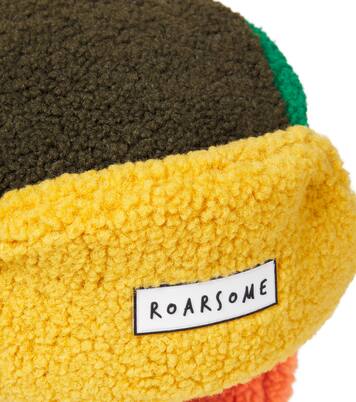 Colorblocked logo fleece hat | Roarsome