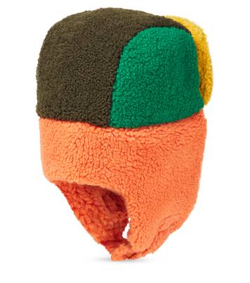 Colorblocked logo fleece hat | Roarsome
