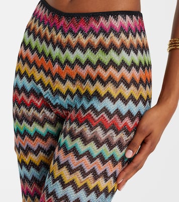 Zigzag lamé straight pants | Missoni