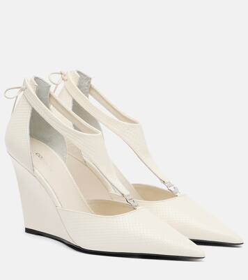 Escarpins compensés en cuir | Coperni