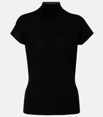Wool jersey top | Vince