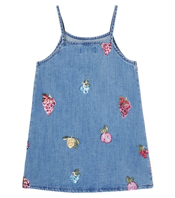 Jeanskleid Magot mit Pailletten | Konges Sløjd