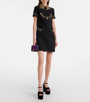 Plateausandalen Crasher 125 aus Samt | Valentino Garavani