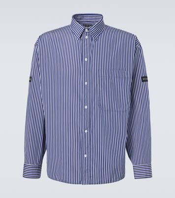 Chemise rayée en coton mélangé | Balenciaga