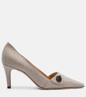 Lulumae 70 herringbone pumps | Manolo Blahnik